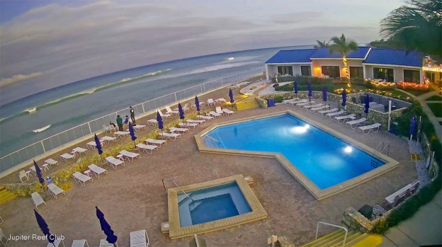 Juno Beach camera at Jupiter Reef Club