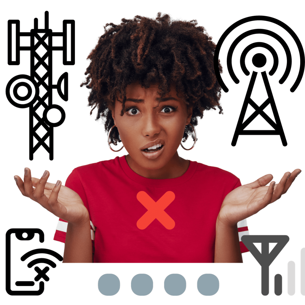 No cell service? Here's why...